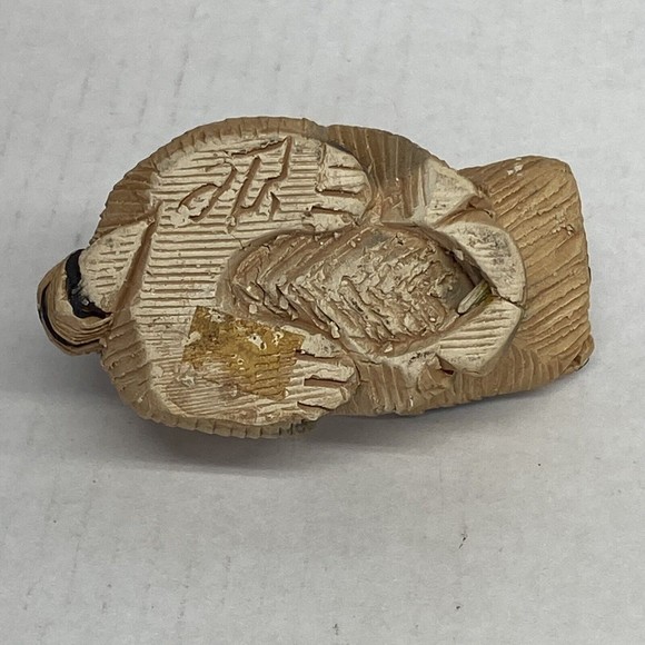 Artesania Rinconada Raccoon Figurine Vintage Uruguay Signed Animal Shelf Decor - Picture 8 of 10